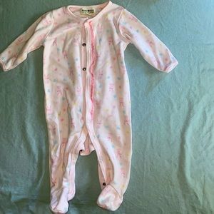 Baby onesie with matching hat